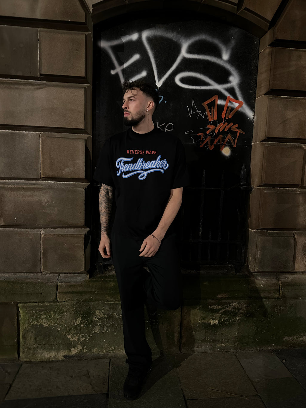 Reverse Wave TrendBreaker Tee