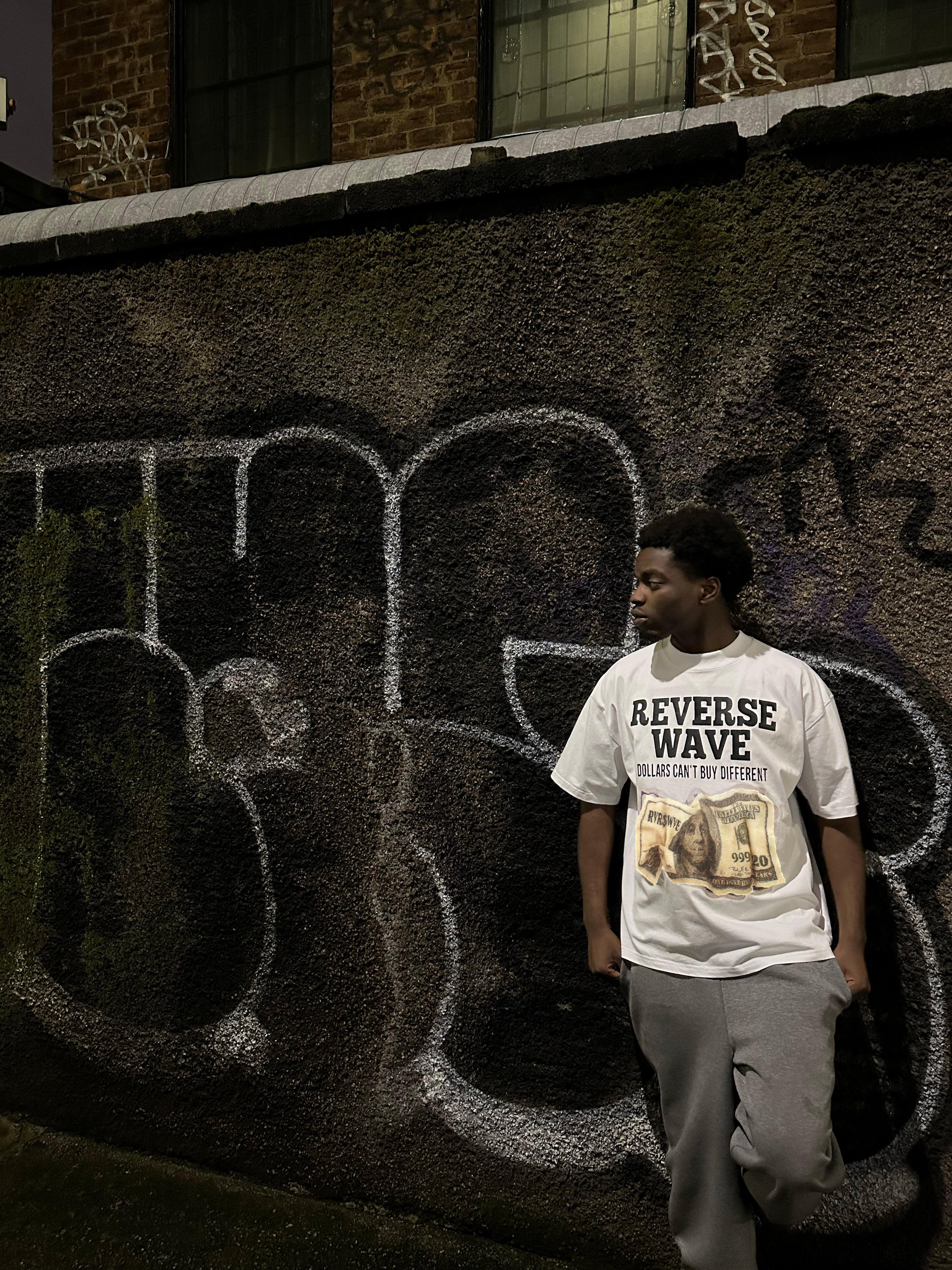 Reverse Wave Dollar Tee