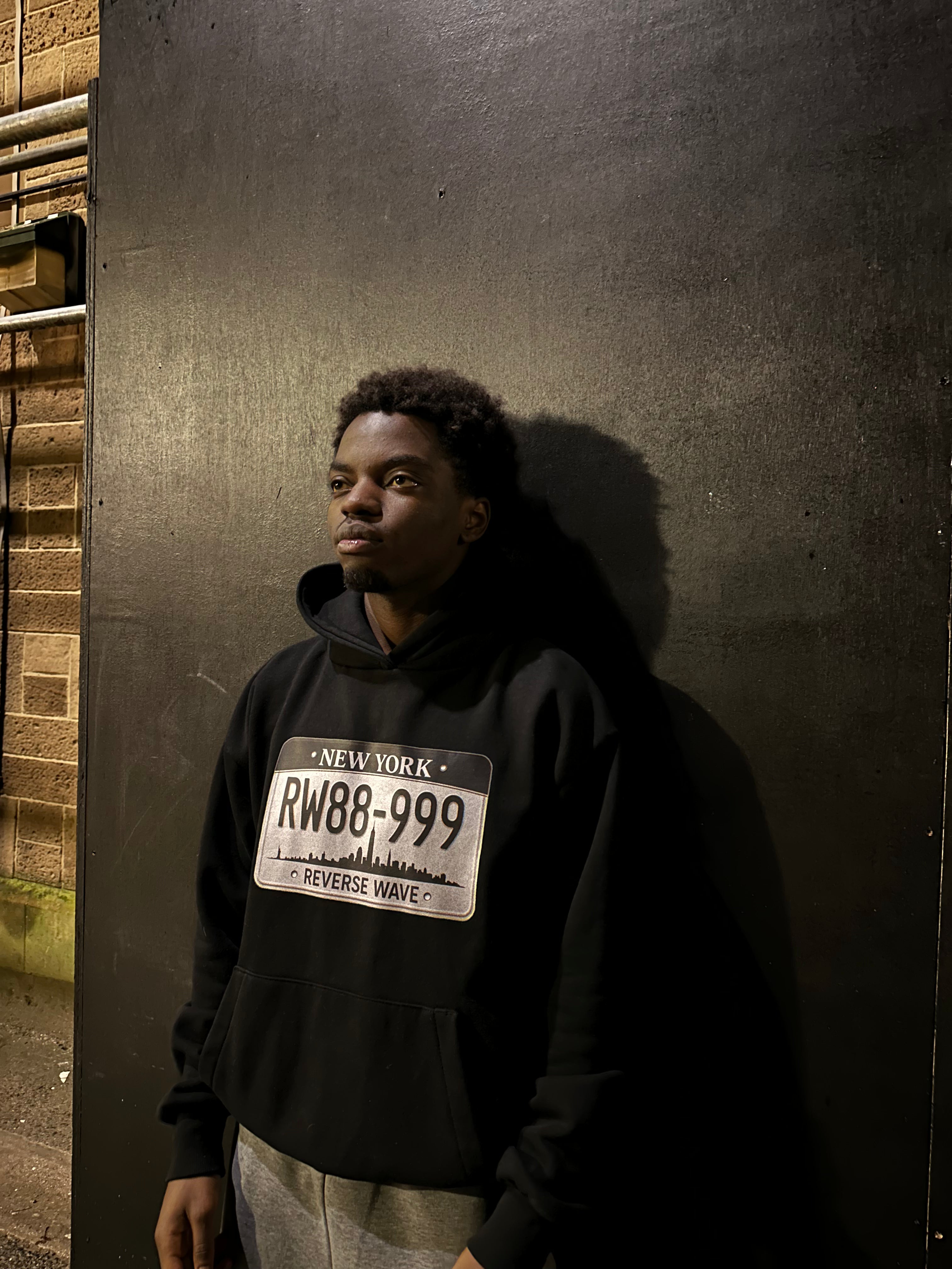 Reverse Wave License Hoodie