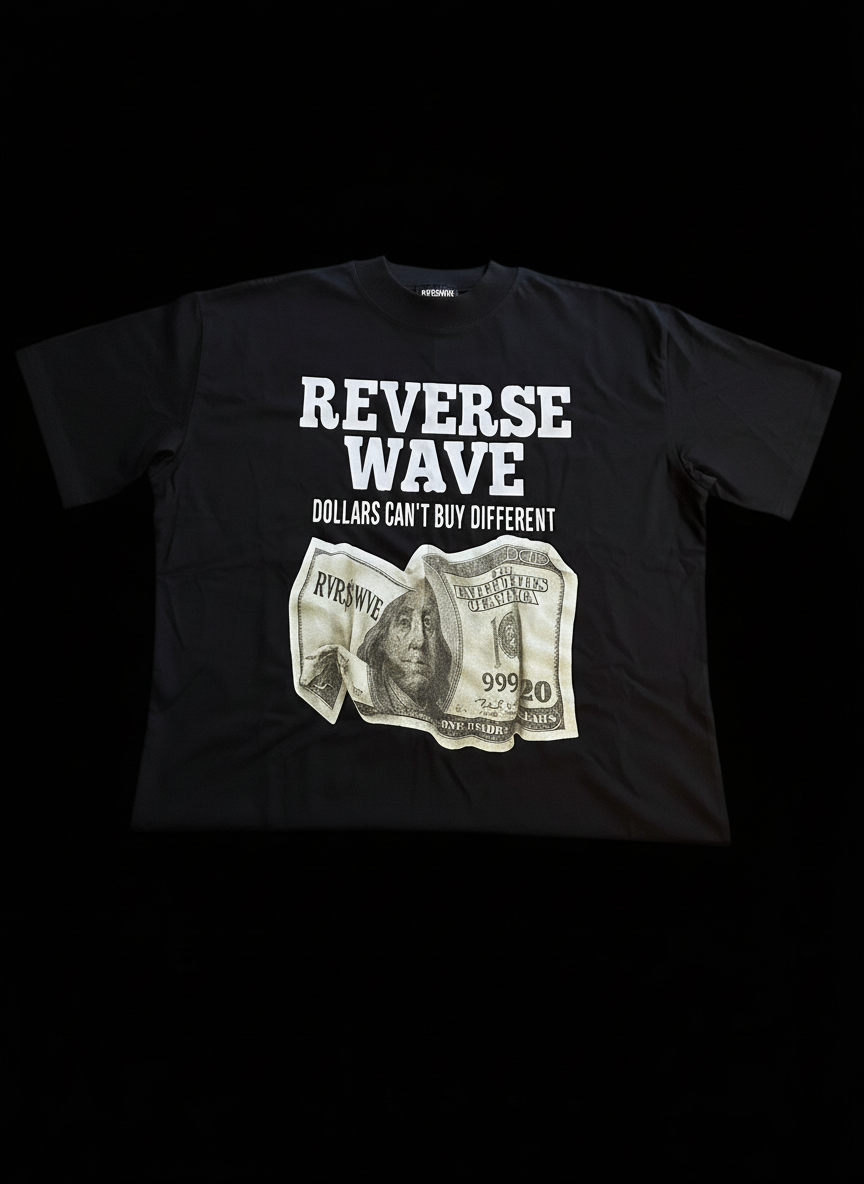 Reverse Wave Dollar Tee
